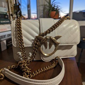 Pinko Mini Love Bag Icon Quilt